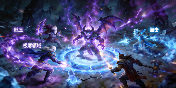 DOTA2游戏内战斗场景，展示英雄技能组合与团队配合